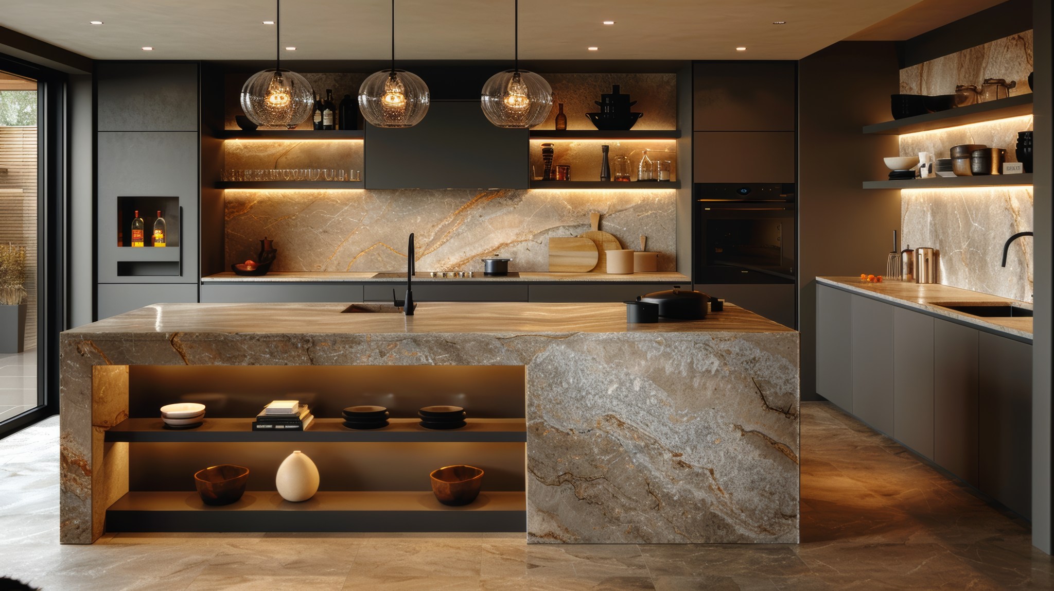 A calm, technology-free living space by Firebird AV